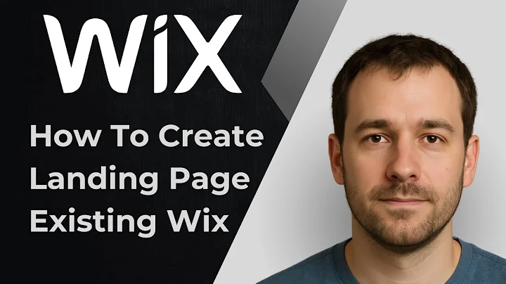 How to Create a Landing Page on Your Existing Wix Website (2025 Tutorial)