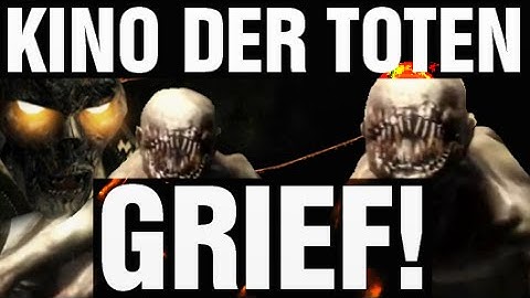 GRIEF IN KINO DER TOTEN! "Call of Duty: Black Ops" Zombies BO1 Mod Gameplay