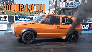 QUICKEST DIESEL CAR IN POLAND - 1.9TDI 4 MOTION Mk1 VW GOLF