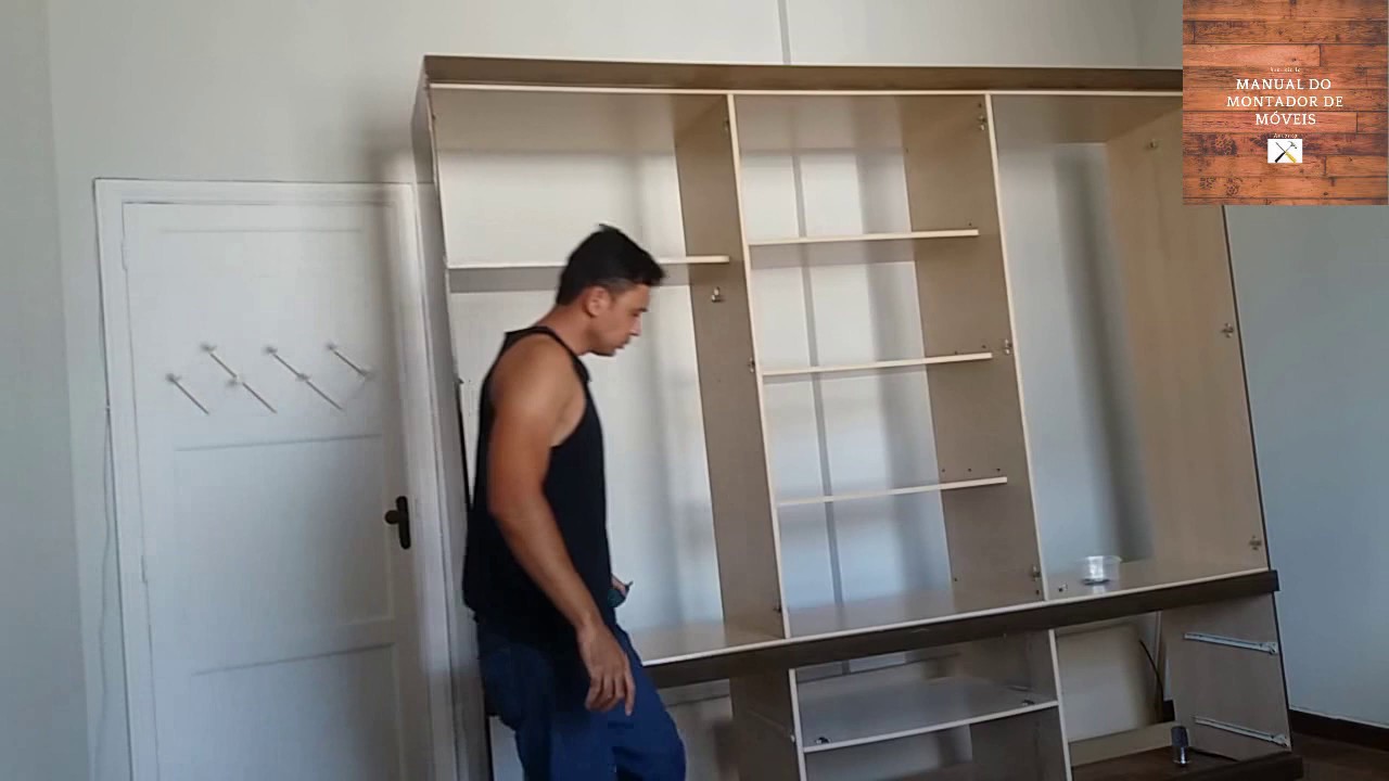 Como montar um guarda-roupa usado??? - YouTube