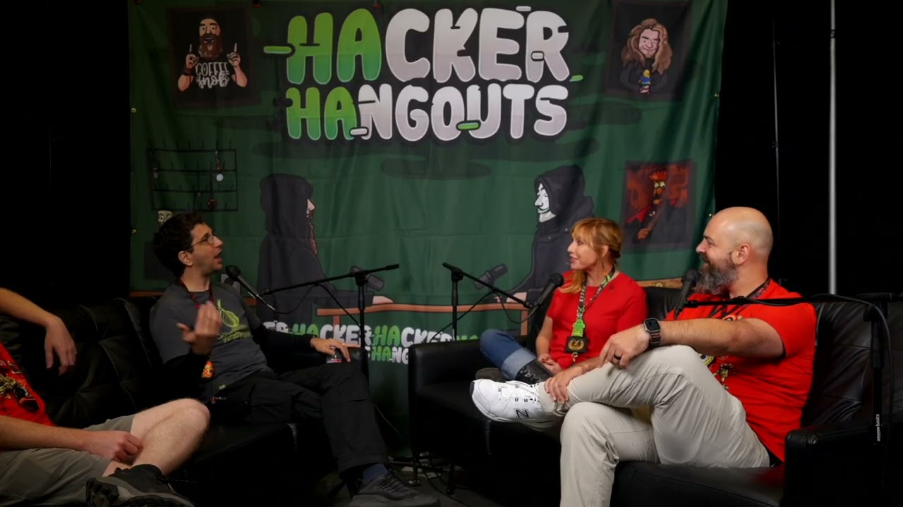 DEF CON 33 VIdeo Team -Hacker Hangout -  Kari,  DT, Silk