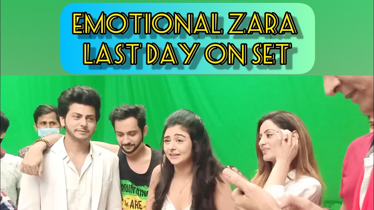 Hero gayab mode on (yesha rughani after last day shoot)