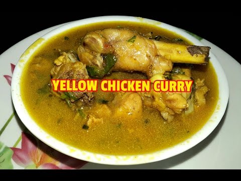 ||-yellow-chicken-curry-(-without-masala-)-||-चीकनच-आळनी-कालवण-||-non.veg-recipe-by-asha-maragaje