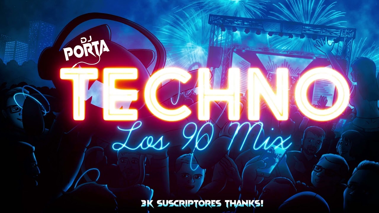 TECHNO MIX LOS 90s 💽 BAILABLE 🔥 (WHAT IS LOVE, TONIGHT IS NIGHT ,OTROS)  BY DJPORTA