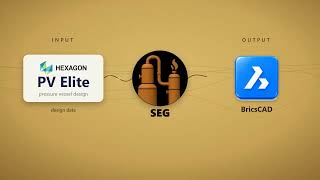 PV Elite to BricsCAD in Minutes | SEG - Static Equipment Generator Integration