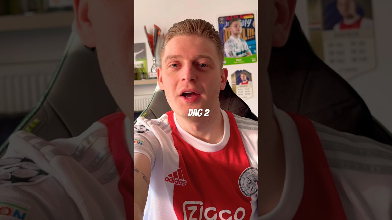 DAG 2 DAT IK NIET NAAR DE KAPPER MAG TOTDAT AJAX 5 WEDSTRIJDEN OP RIJ WINT!