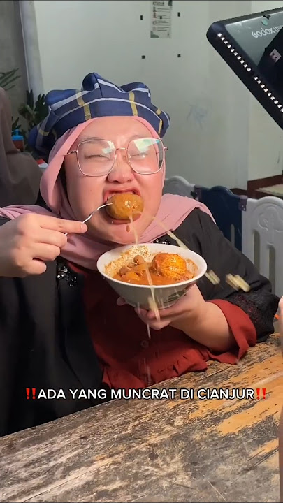Ada yang muncrat#baso #traveling