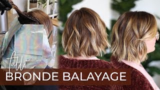 Fall Bronde Balayage How To Do This 2019 Fall Hair Color Trend With My Foilayage Technique