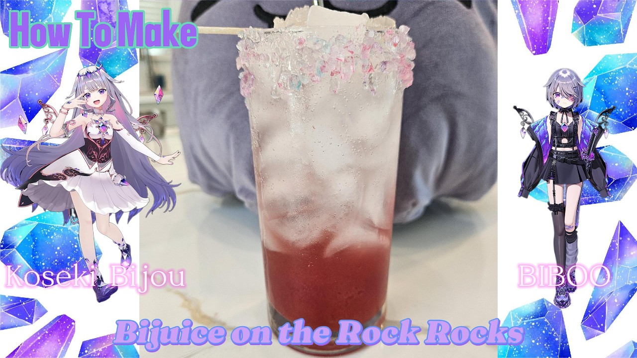 🗿 Happy 6/7 Biboo 🗿 | Bijuice on the Rock Rocks #hololive #cocktail