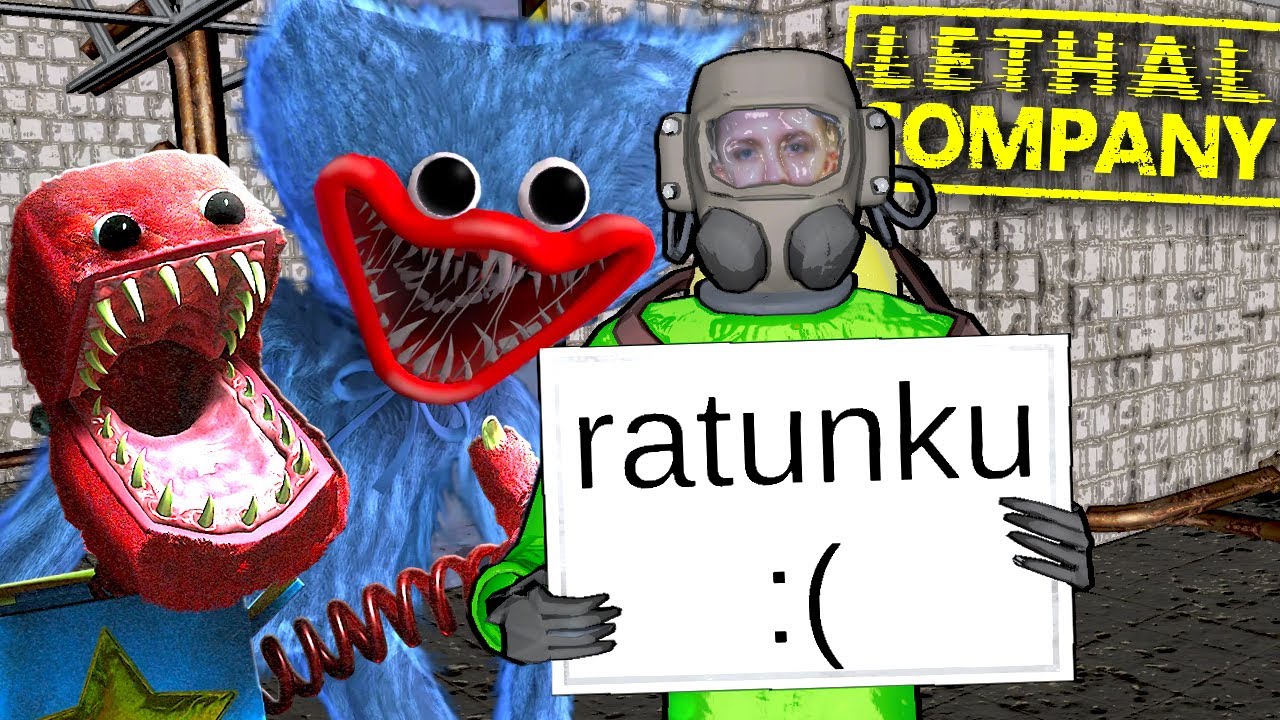 Dodaliśmy POTWORY Z *POPPY PLAYTIME* do LETHAL COMPANY! 😵