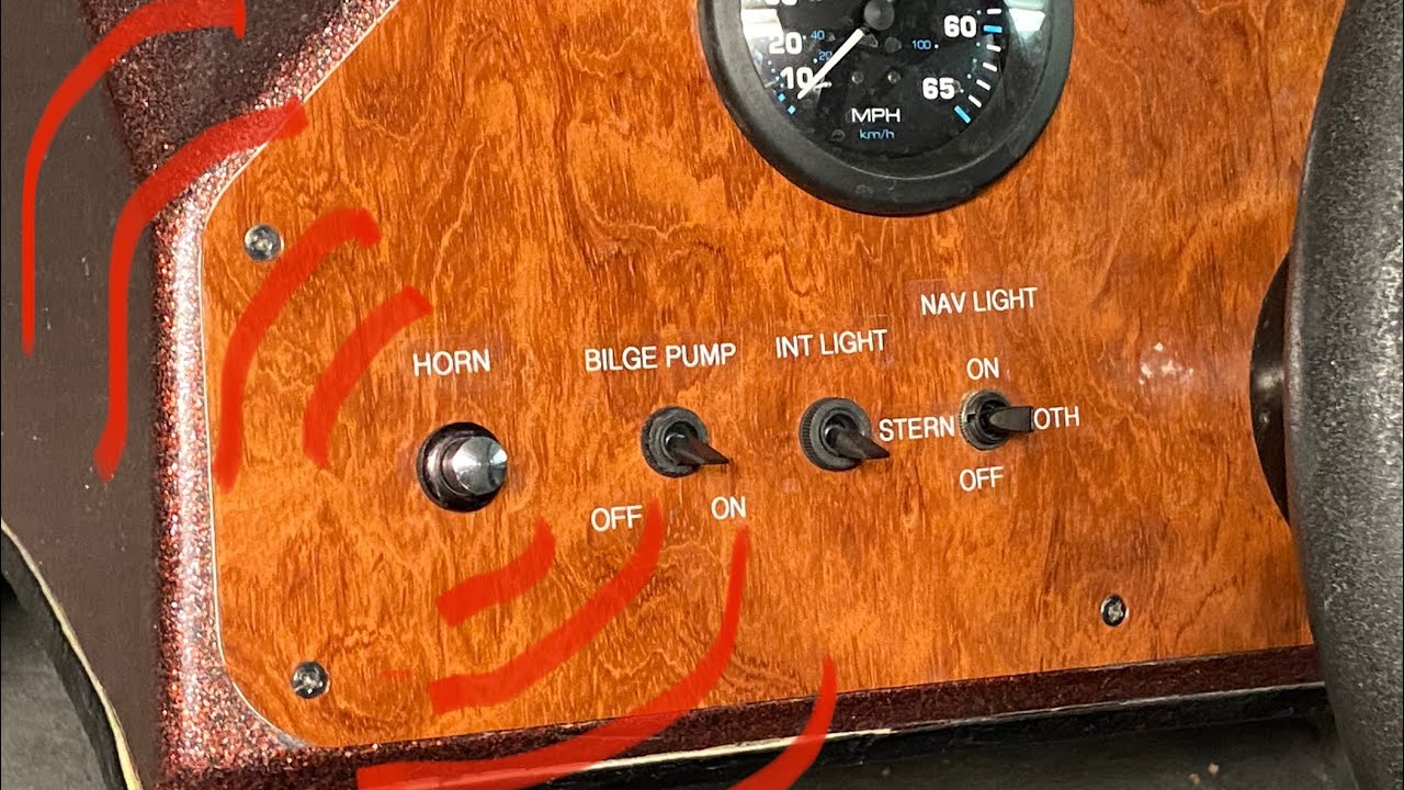 How To Repair The Horn Switch On An Old Boat YouTube