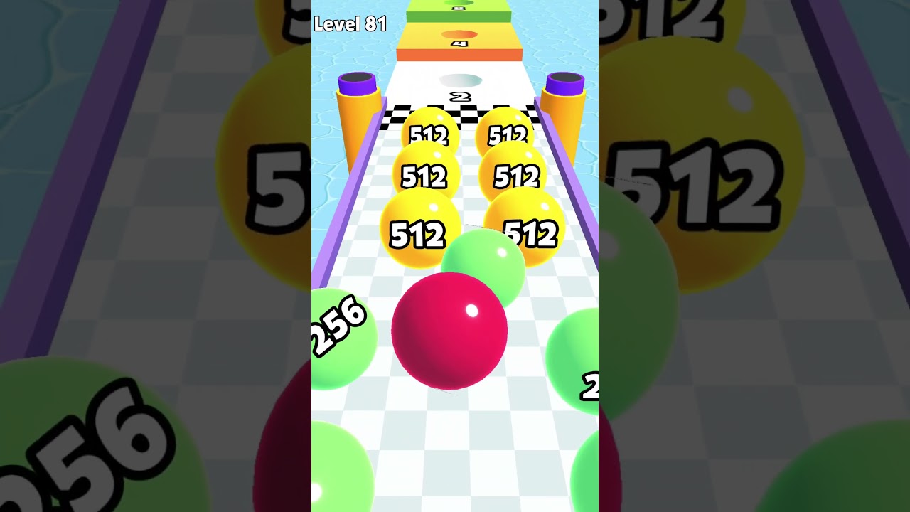 2048 Balls Infinity Number 1024m  All Levels #80 Gameplay android ios 