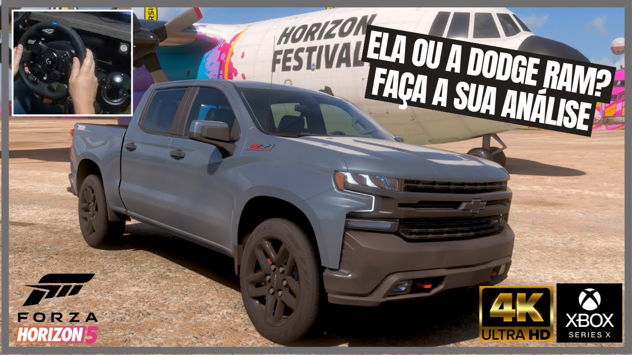 NOVA SILVERADO TRAIL BOSS | FORZA HORIZON 5 | XBOX SERIES X | VOLANTE ...