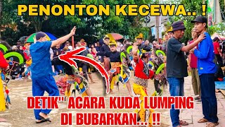 DETIK - DETIK ACARA KUDA LUMPING DI KEBULUSAN KEBUMEN DI BUBARKAN.. !!