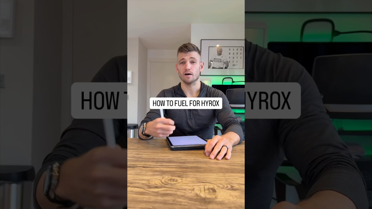 HOW TO FUEL FOR YOUR NEXT HYROX RACE with the EMA 1-4 method