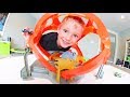 Father & Son GET BEST CAR TRACK EVER!!! / Hot Wheel Fireball Crash