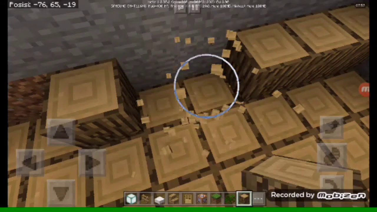 Cara membuat  rumah  di dalam  pohon di minecraft YouTube