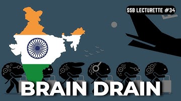 || BRAIN DRAIN , Explained|| Most important SSB LECTURETTE #34 || SSB INTERVIEW ||SSB CRACK