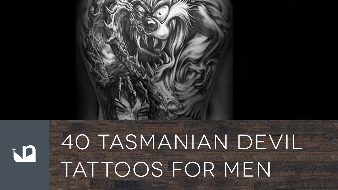 40 Tasmanian Devil Tattoo Designs For Men  Cartoon Character Ink Ideas