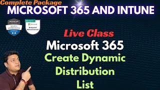 How to configure Microsoft 365 Group ! Create Dynamic Distribution list to add users automatic.