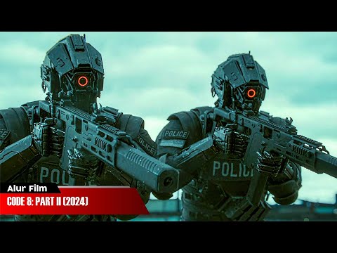 PERTEMPURAN ROBOT POLISI MELAWAN MANUSIA SUPER | ALUR CERITA FILM