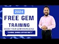 Free gem training 2024  boost your gem knowledge  rohit semwal government e marketplace training