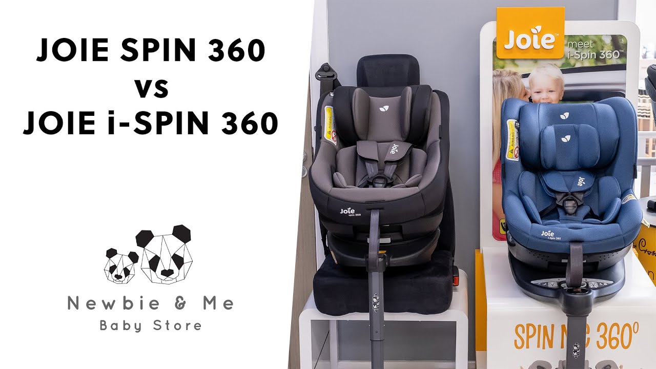 Joie i-Spin 360 iSize Group 0+/1 Car Seat - Coal