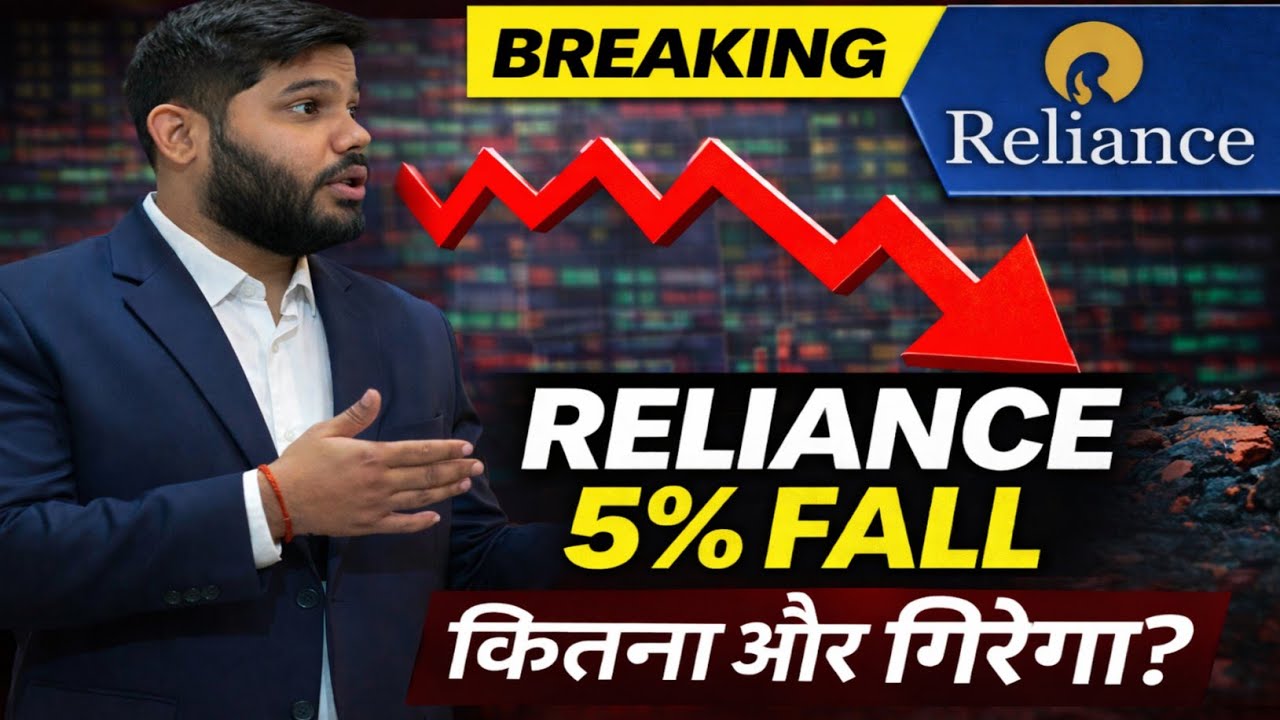 Reliance Stock Falls 5% — Warning Signal or Buying Opportunity ?