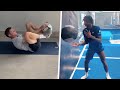 Football Players Working Out 🏋️ ft. Ramos, Vidal, Milner, Hakimi