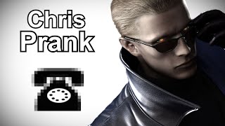 Wesker Calls People Named Chris for 7 Minutes - Resident Evil Prank Call