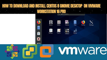 How To Download and Install CentOS 8 gnome desktop  on VMWare Workstation 16 Pro