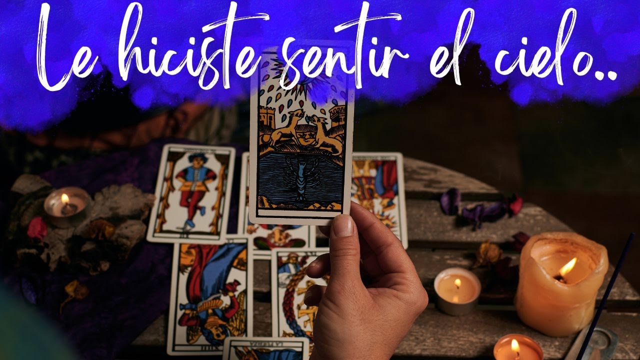 SOLO TU LE HICISTE SENTIR EL CIELO. TE EXTRAÑA 💙💙TAROT INTERACTIVO ...