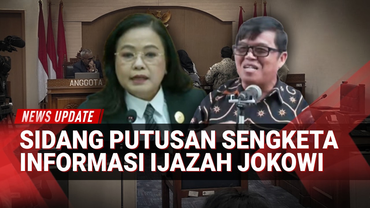 Sidang Ijazah Jokowi Diputus, KIP Kabulkan Sebagian Permohonan Bonjowi