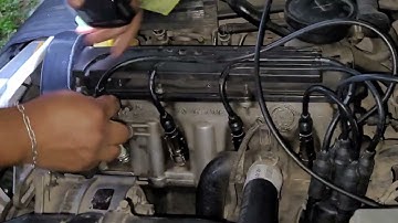 CAMBIO DE CABLES  BUJIAS Y TAPA DE DISTRIBUIDOR DEL VW GOL AÑO 97 **** SIN DETALLES DEL PROCESO****