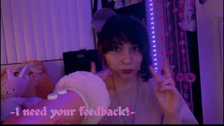  ☆Asmr~ Testing Mic Settings☆ 🎙️ 