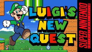 Luigi's New Quest - SNES Mario Hack Longplay [4K, 60fps]