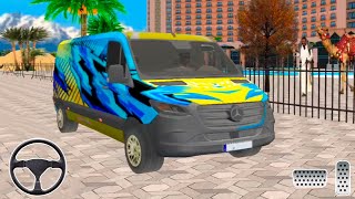 Dubai Van Games Car Simulator - New Games - Download Now - Android GamePlay screenshot 1