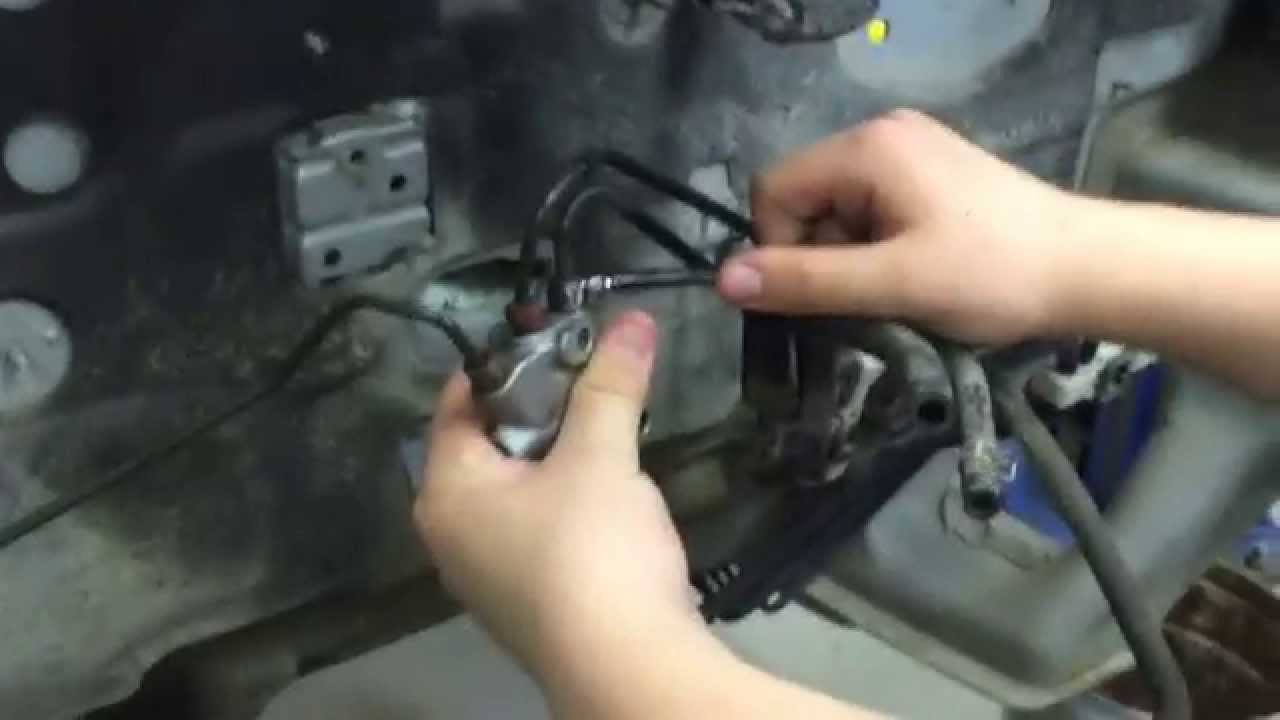 Removing Brake Lines and Fuel Lines YouTube