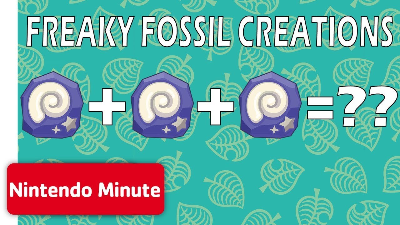 Animal Crossing: New Horizons Freaky Fossil Creations!