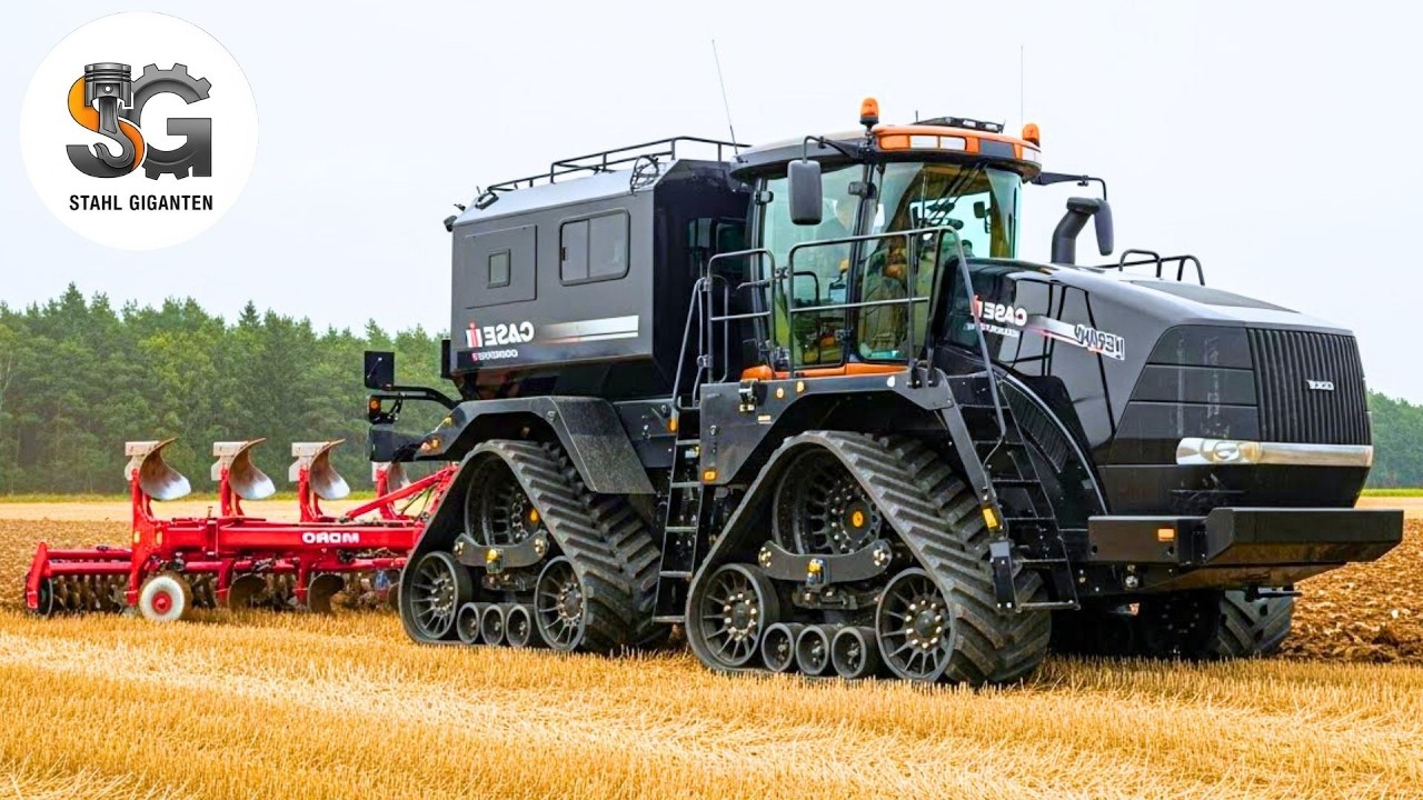 92 GIGANTISCHE MASCHINEN am LIMIT| Wie viel Power braucht ein Stahl Gigant auf nassem Boden?