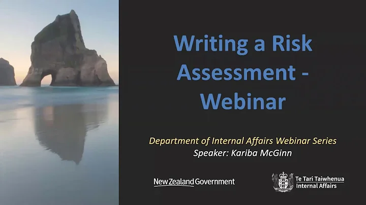 Risk Assessment Webinar 2019