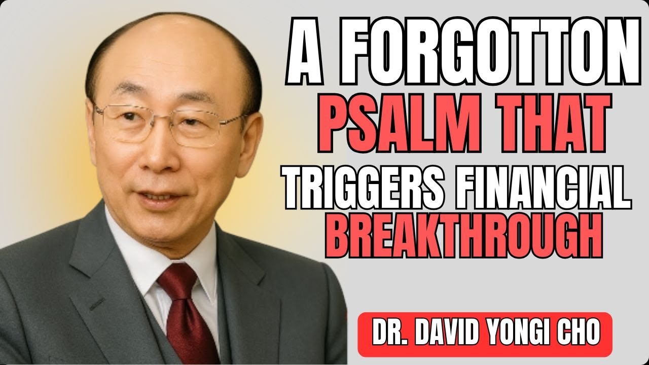 This Forgotten Psalm Triggers Financial Breakthrough in 3 Days | Dr. David Yonggi Cho
