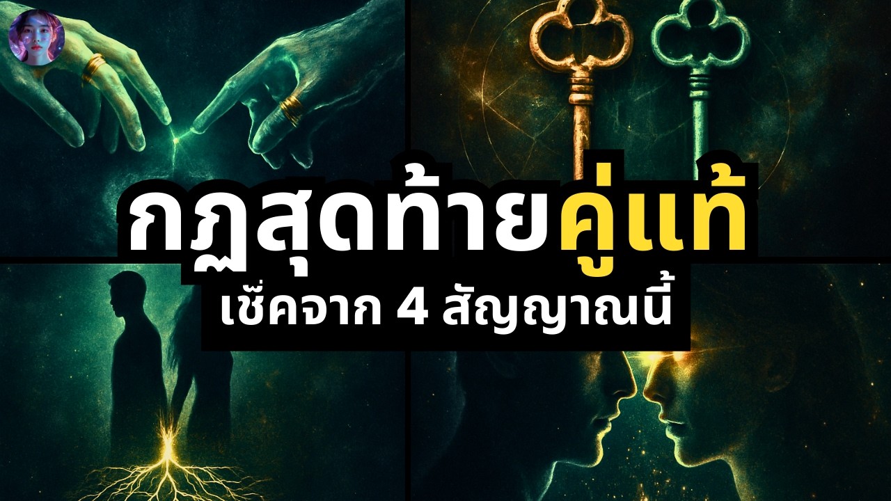 กฎจักรวาลข้อสุดท้าย สัญญาณ 'คู่แท้' ที่ซ่อนไว้...(รู้แล้วเปลี่ยนชีวิตรักชั่วข้ามคืน)