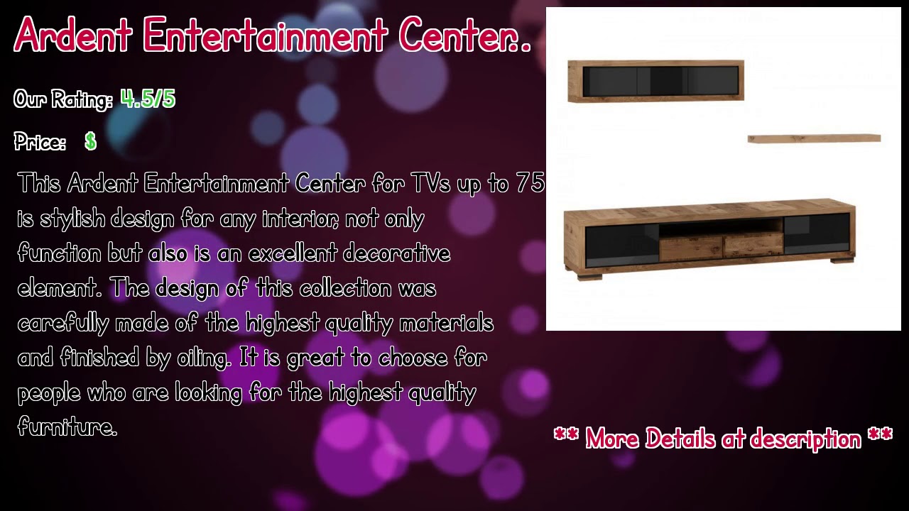 Entertainment Centers Bobs Furniture Reviews YouTube