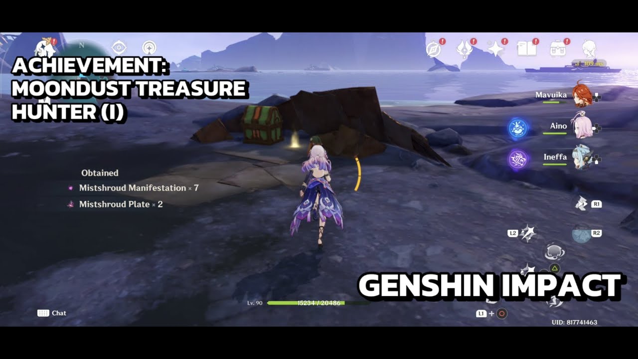 [Genshin Impact Achievement] Moondust Treasure Hunter (I): Open 60 Treasure Chests On Nod-Krai