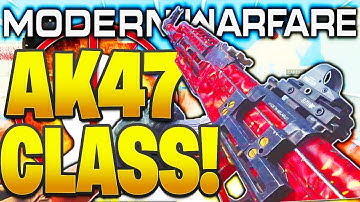 THIS GUN IS OP! AK47 BEST CLASS SETUP MODERN WARFARE BEST CLASS SETUPS EPISODE 10 (Best AK-47 Class)