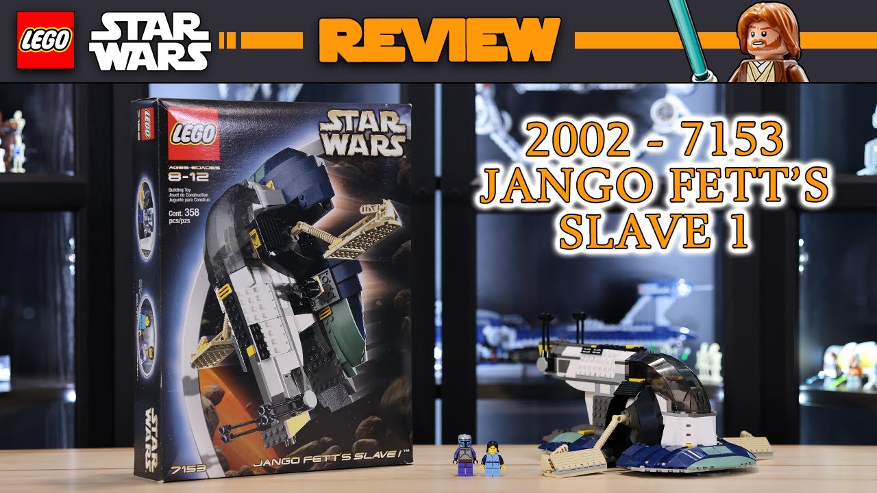 LEGO Star Wars 7153 Jango Fett's Slave 1 (2002) - REVIEW