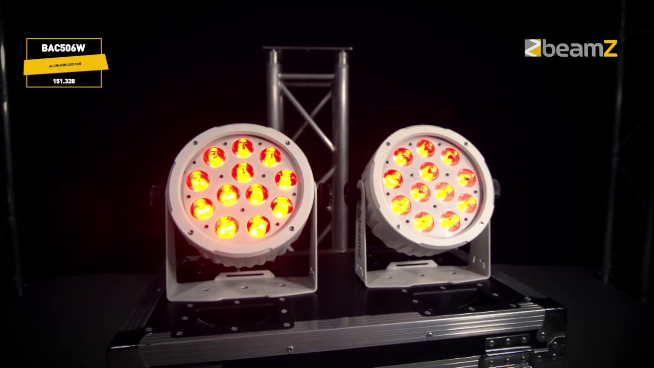 BeamZ Pro BAC506W Aluminum LED Par 151.328