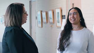 Jasmin Gomez Finds Purpose in Elementary Education to become Island University Outstanding Graduate