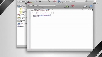 Hello World - Objective-C - IphoneDevBrasil